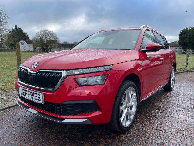 Skoda Kamiq 1.0 TSI 110 SE L Executive 5dr Hatchback Petrol Red